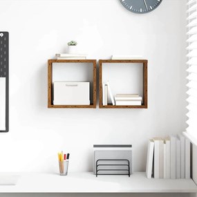 vidaXL Prateleira de Parede Madeira Antiga Madeira processada