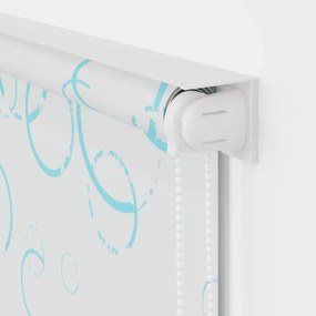 Estore de rolo para o duche 100x240 cm bolhas