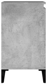 Móvel p/ lavatório 58x33x60 cm derivados madeira cinza cimento
