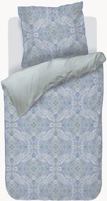 Conjunto de roupa de cama em percal de algodão Moon Flower