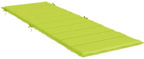 Almofadão p/ espreguiçadeira tecido oxford verde brilhante