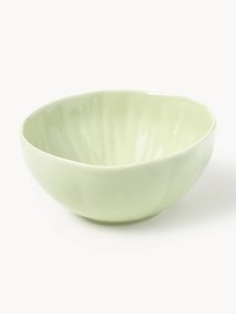 Taças de porcelana com relevo Sali, 4 uni.