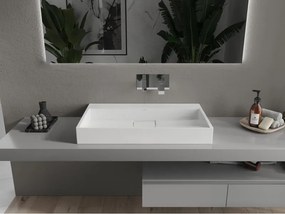 Mexen Ava lavatório de bancada composto B/O 80 x 46 cm, branco - 23018000