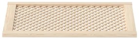 Portas de armário design treliça 2 pcs 49,5x99 cm pinho maciço