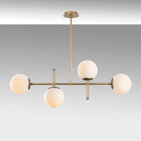 Chandelier Mudoni – Dourado – 108 x 15 cm