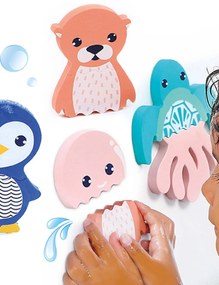 Brinquedo de banho, Mix and match - LUDI azul