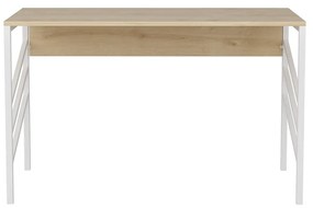 Secretária de Estudo Josephine – Branco Carvalho – 120x60x74,8 cm