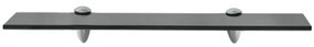 Prateleiras flutuantes 2 pcs vidro 50x10 cm 8 mm