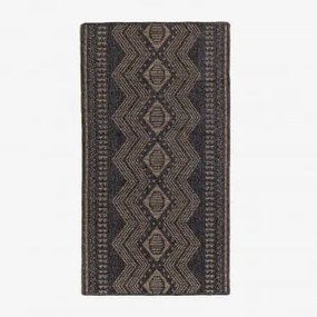 Tapete Retangular Em Polipropileno Ariane Toupeira & 80 X 150 Cm - Sklum