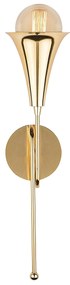 Aplique de Parede Sarmal – Dourado – 13 x 15 cm