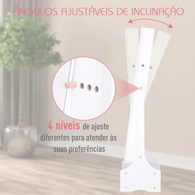 Espelho de Pé com Guarda-Jóias Laza - Design Contemporâneo