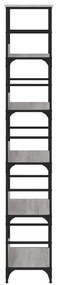 Estante 50x33x188,5 cm derivados de madeira cinzento sonoma