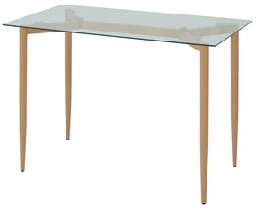 vidaXL Mesa de jantar 118x68x75 cm