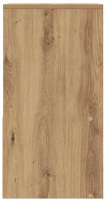 Mesas cabeceira c/ gaveta 2pcs 35x34x66,5 cm carvalho artisiano
