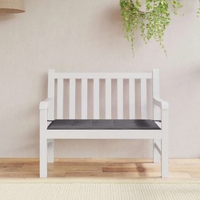Almofadão p/ banco de jardim 100x50x4cm tecido oxford antracite
