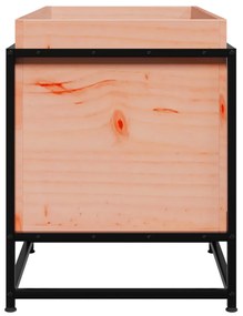 Vaso/floreira de jardim 80x40x50 cm madeira de douglas maciça