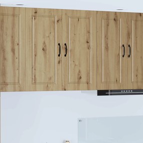 vidaXL Armário de Cozinha com porta Carvalho Artesanal 80 x 31 x 80 cm