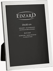 Moldura para fotografia banhada a prata Prato