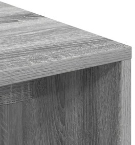 Mesa de Escrita Cinzenta Cinzento Sonoma Aglomerado de partículas