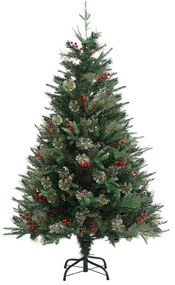 Decorações festivas VidaXL  árvore de Natal 120 x 60 cm