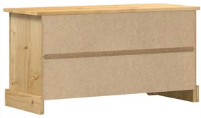 Móvel de TV Corona 100x40x52 cm madeira de pinho maciça