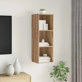 Gabinete para TV carvalho artisiano 37 x 37 x 107 cm