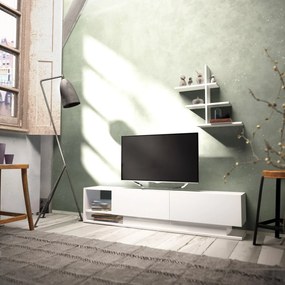 Unidade de TV Liza – Branco – 180x40x30 cm