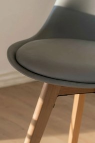 Cadeira Synk Basic - Cinza claro