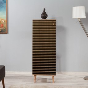 Armário para Calçado Filinta – Carvalho Sonoma – 50x135x38 cm
