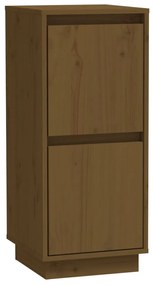 Aparadores 2 pcs 31,5x34x75 cm pinho maciço castanho mel