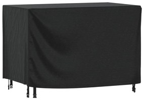 vidaXL Capa p/ mobiliário jardim 140x70x90 cm impermeável 420D preto