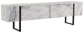 Móvel de TV Serenity – Mármore Freesia Preto – 180x50x29,5 cm