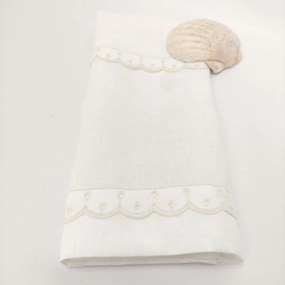 Toalha de Batismo Turtle Linho JOL