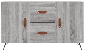 Aparador 100x36x60 cm derivados de madeira cinzento sonoma