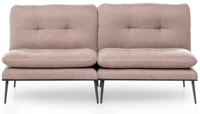 Mesa de Centro Stil Metal Ferforje – Nogueira/Preto – 90x90x38 cm