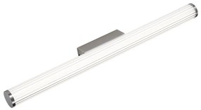 Candeeiro de Parede Retro Gunmetal 80.4cm incl. LED IP44 - Coco Retro