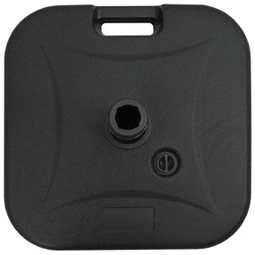 Base para Parasol de Exterior vidaXL com 28 kg de Areia ou 24 L de Águ
