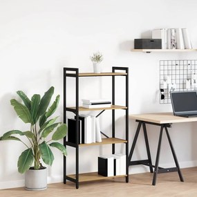 vidaXL Estante Carvalho Artesanal 40 x 30 x 85 cm Madeira processada