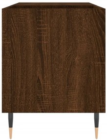 Armário p/ discos 85x38x48 cm deriv. madeira carvalho castanho