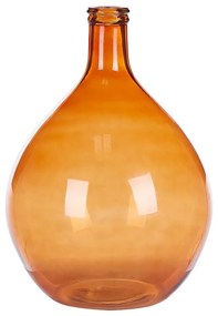 Vaso de vidro castanho dourado 48 cm CHATNI Beliani