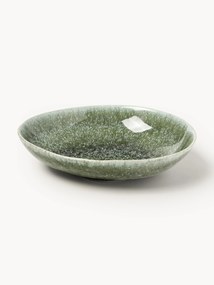 Pratos de sopa artesanais com forma orgânica Macey, conjunto de 4