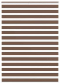 vidaXL Cortina de zebra 160x200 cm largura do tecido 155,9cm poliéster