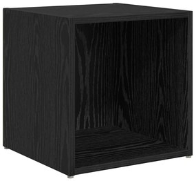 Conjunto de Estantes para TV 6 pcs Carvalho Preto
