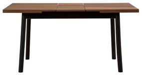 Conjunto de Mesa de Jantar Extensível e Cadeiras Oliver – Preto – Mesa