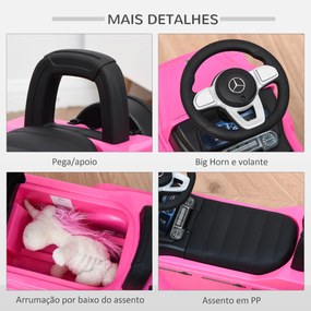 HOMCOM Carro Andador para Bebés de 12 a 36 Meses Carro Andador com Lic