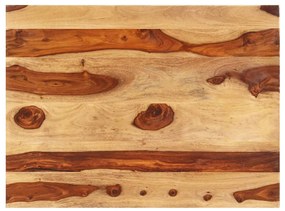 vidaXL Tampo de mesa madeira de acácia maciça 15-16 mm 60x90 cm