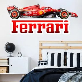 Autocolante de parede realista - F1 Ferrari