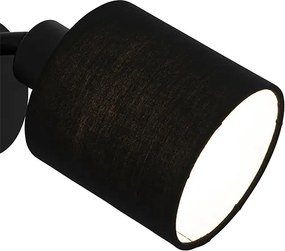 Candeeiro de teto preto ajustável - Hetta