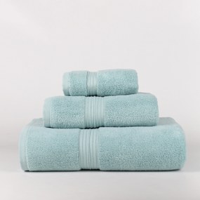 Jogo 3 toalhas de banho 100% micro algodão suave e absorvente: Branco