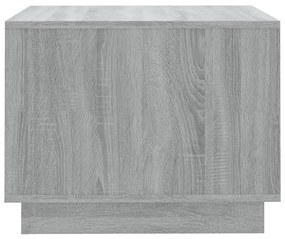 Mesa de centro 55x55x43 cm derivados de madeira cinza sonoma